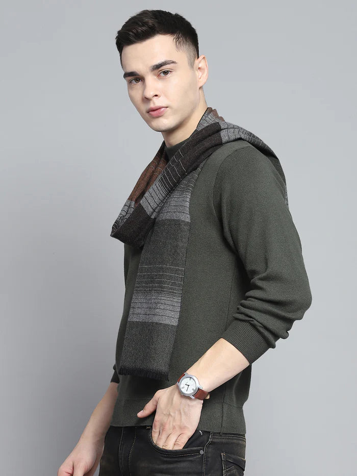 Men’s Winter Black mufflers – Soft, Comfortable & Stylish | 3180