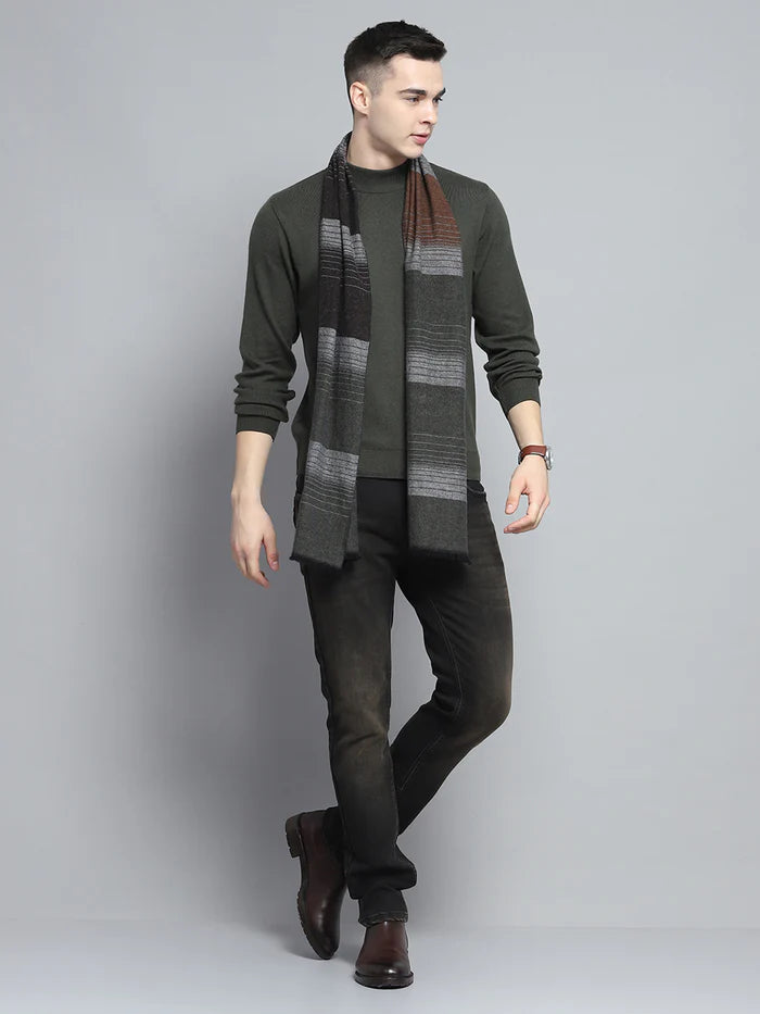 Men’s Winter Black mufflers – Soft, Comfortable & Stylish | 3180