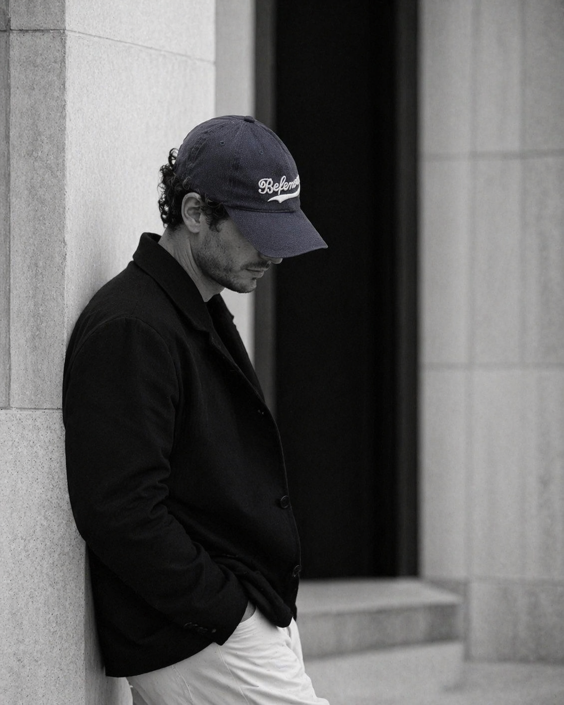 3180 | MONO-DART 01 Men’s Premium Navy Summer Cap
