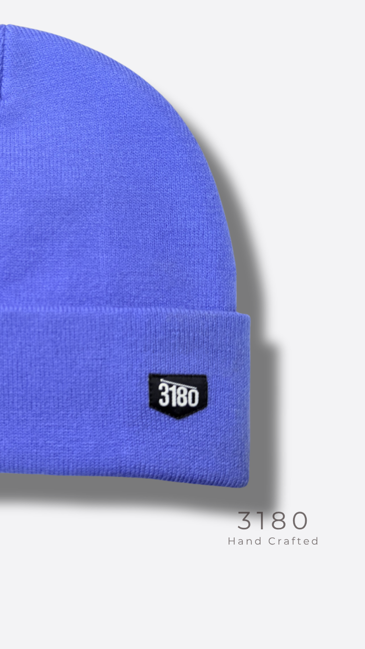 Unisex Reversible Winter Beanie – Neon Cobalt Blue | 3180