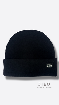 Unisex Reversible Winter Beanie – Classic Black | 3180