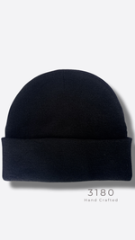 Unisex Reversible Winter Beanie – Classic Black | 3180