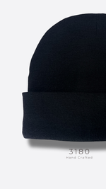 Unisex Reversible Winter Beanie – Classic Black | 3180