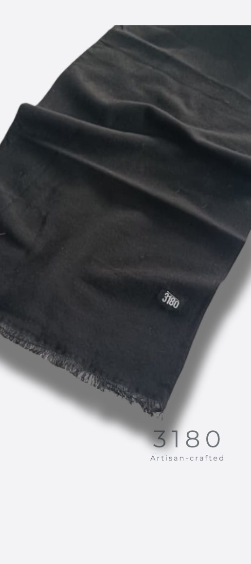 Unisex Reversible Winter Muffler – Maroon & Black | 3180